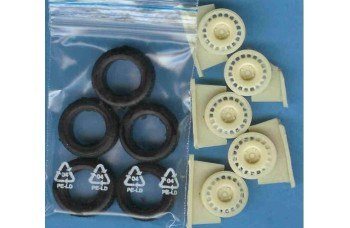 Wheels + tires ( snow ) / 5 pcs - O.Z.Racing / 4 screw